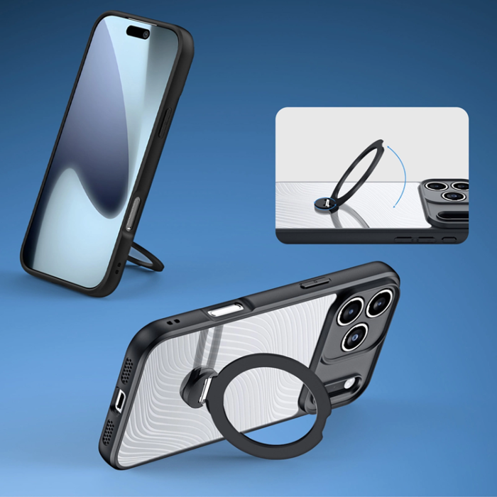 Dux Ducis - Dux Ducis iPhone 17 Pro Max Mobilskal Magsafe Magnetic Aimo - Svart