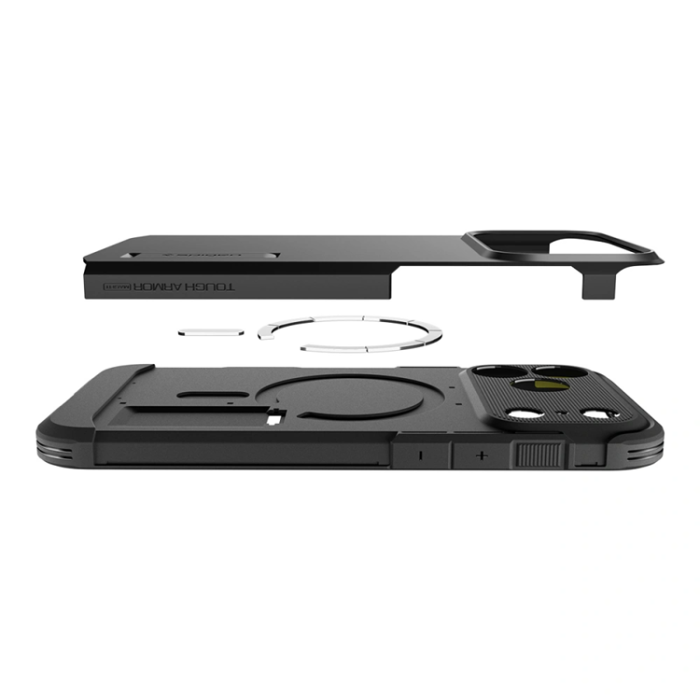 Spigen - Spigen iPhone 17 Pro Mobilskal Magsafe Tough Armor - Gunmetal