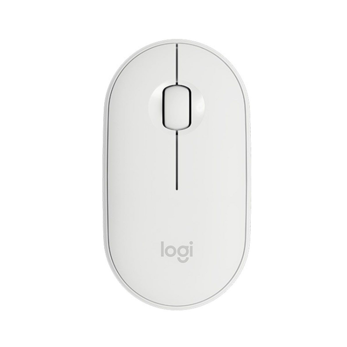Logitech - Logitech M350 Pebble Trådlös Mus - Vit