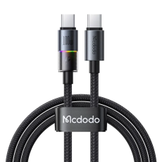 MCDODO - MCDODO USB-C - USB-C 100W Kabel 1.2m PD CA-8200 - Svart