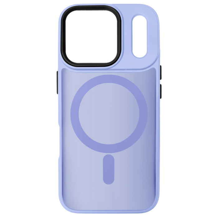 A-One Brand - iPhone 17 Pro Max Mobilskal MagSafe Skin Touch - Ljuslila