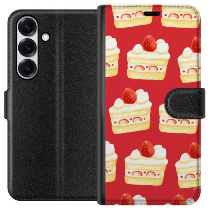 iSecrets - Plånboksfodral till Samsung Galaxy S25 med Tårta