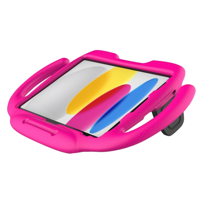 A-One Brand - iPad 10.9 (2022) Skal EVA Kickstand Handle - Rosa