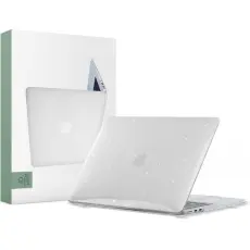 Tech-Protect - Macbook Air 13.6" M2 2022 Skal Smartshell - Gliter Clear
