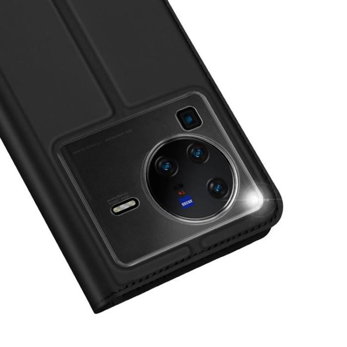 UTGATT1 - Dux Ducis Vivo X80 Pro Fodral Skin Series Holster - Svart