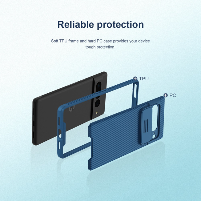 Nillkin - Nillkin Google Pixel 7 Pro Skal CamShield Pro - Svart