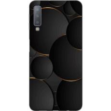 iSecrets - Mobilskal till Samsung Galaxy A7 (2018) med Lyxig Cirklar