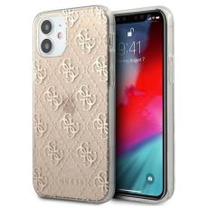 UTGATT1 - GUESS Skal iPhone 12 mini Glitter - Guld