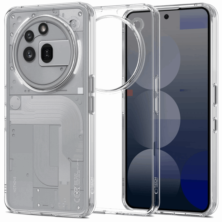 Tech-Protect Nothing Phone 3a Pro Mobilskal Flexair Hybrid - Clear | 2353 | AlltMobil