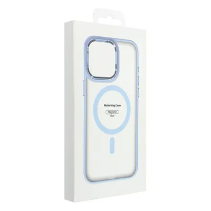 OEM - iPhone 16 Mobilskal MagSafe Matte - Blå