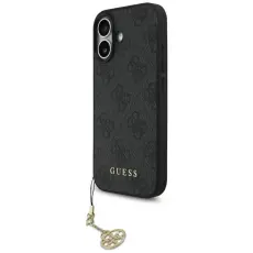 Guess - Guess Mobilskal till iPhone 17 MagSafe 4G Charms Collection - Svart
