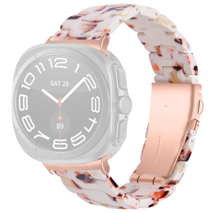 A-One Brand - Galaxy Watch 8/8 Classic (40/44/46mm) Armband Acrylic Vattentät Resin