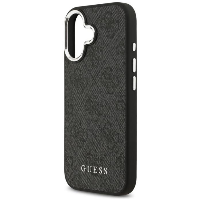 Guess - Guess iPhone 17 Mobilskal MagSafe 4G Classic Logo - Svart