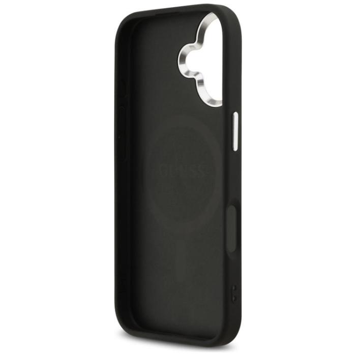 Guess - Guess iPhone 17 Mobilskal MagSafe 4G Classic Logo - Svart