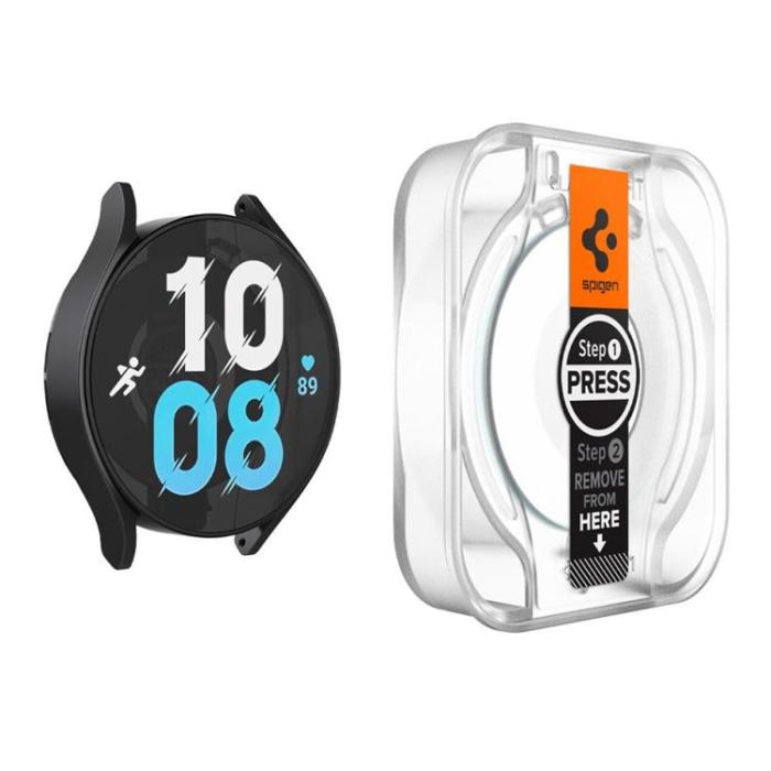 UTGATT - Spigen Galaxy Watch 6 (40mm) Härdat Glas Skärmskydd EZ Fit