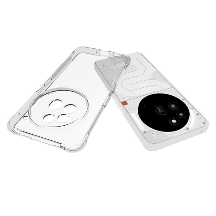 A-One Brand - Nothing Phone (3a) Pro Mobilskal Non Slip - Transparent