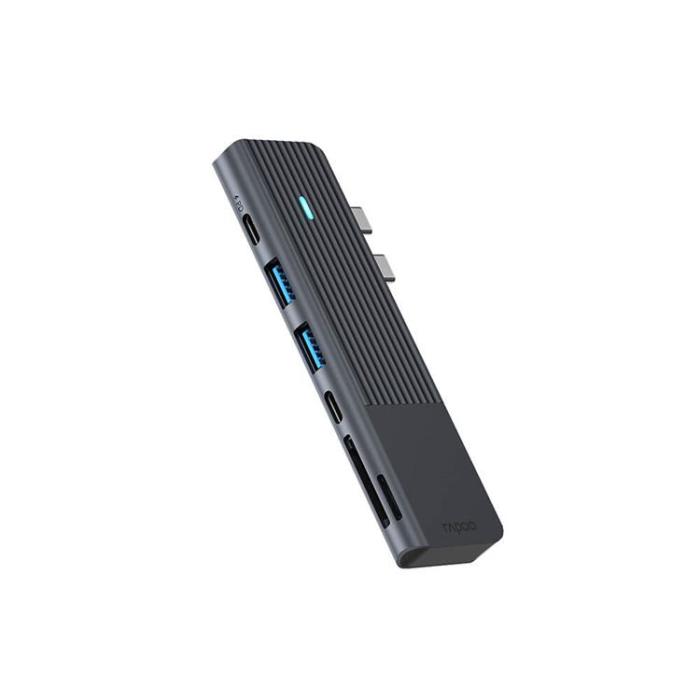 Rapoo - RAPOO Multiport UCM-2003 7-i-2 USB-C-Adapter (MacBook)