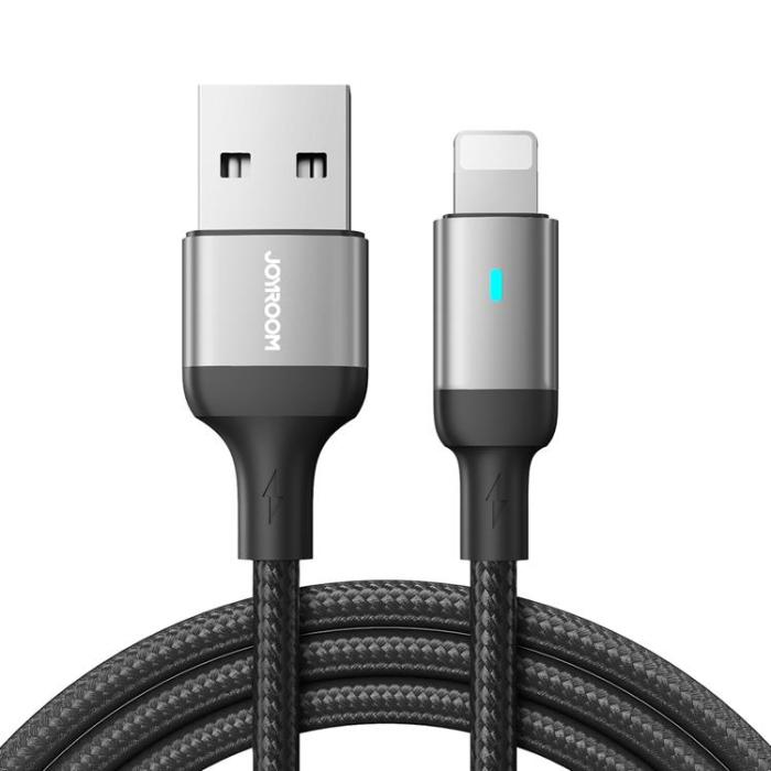 Joyroom - Joyroom A10 USB-A till Lightning kabel 1.2m - Svart
