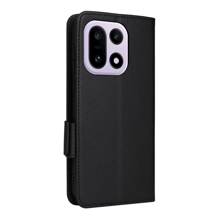 A-One Brand - OnePlus 15 5G Plånboksfodral Litchi Texture Konstläder