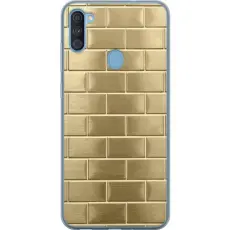 Gustaf - Mobilskal till Samsung Galaxy A11 med Gyllene Murstenar