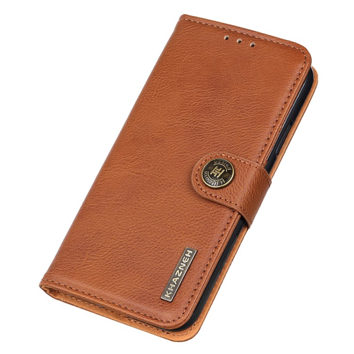 KHAZNEH - KHAZNEH Xiaomi Mi 11 Ultra Plånboksfodral Cowhide - Brun