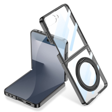 GKK - GKK Galaxy Z Flip 7 Mobilskal Kickstand - Svart