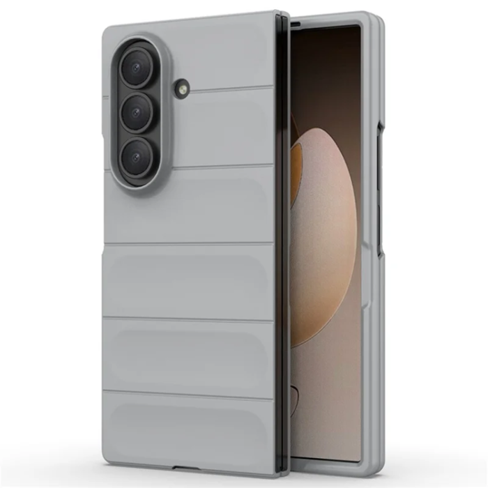A-One Brand - Galaxy Z Fold 7 5G Mobilskal Anti-Drop - Ljusgrå