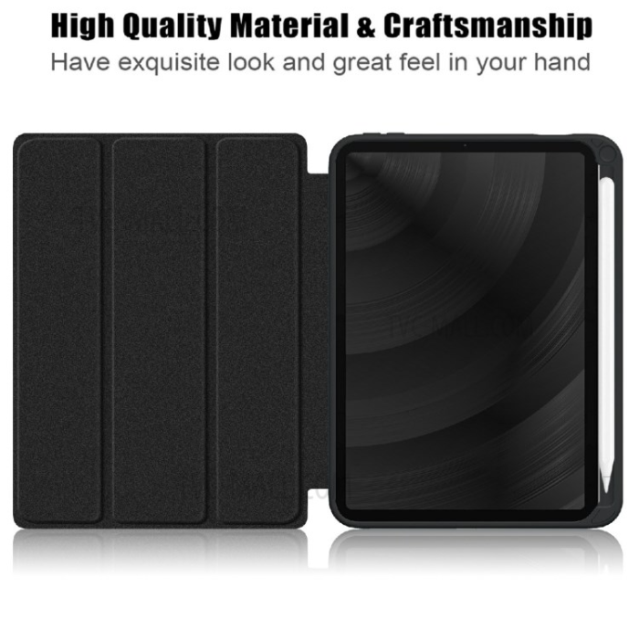 OEM - iPad mini 6 (2021) Fodral Tri-Fold PU Läder - Svart
