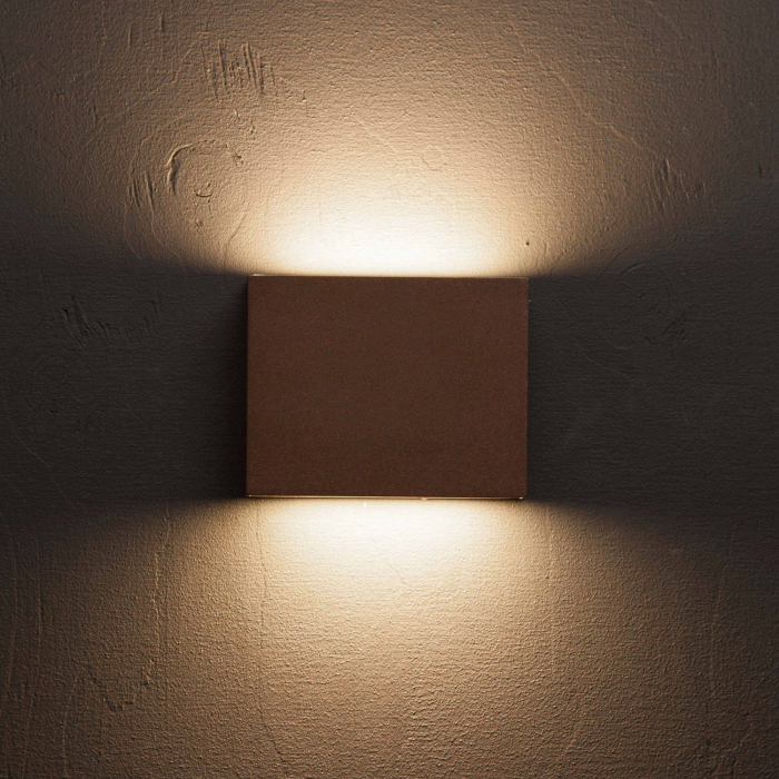LLITT - LLITT Per II Väggarmatur LED IP54 3000K 6W 430lm - Corten