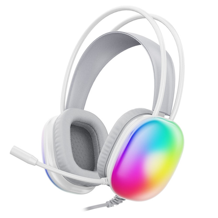 A-One Brand - LECOO Over-Ear Gaming Trådbundna Hörlurar LED-ljus USB 7.1 HT409