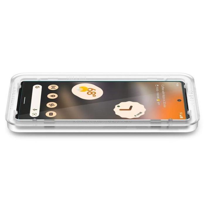 Spigen - [2-Pack] Spigen Google Pixel 6a Härdat Glas Skärmskydd Slim