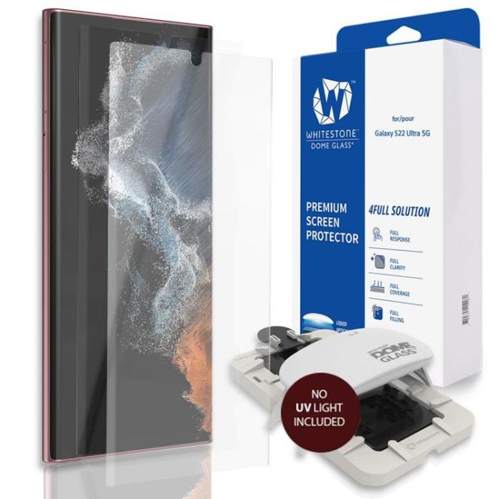 UTGATT1 - Whitestone Galaxy S22 Ultra Härdat glas DG