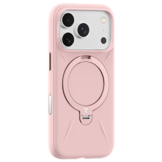 Torras - TORRAS iPhone 17 Pro Max Mobilskal MagSafe Liquid Silikon - Rosa
