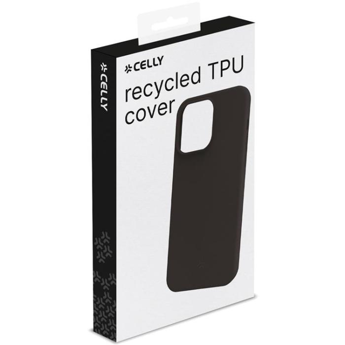 Celly - Celly iPhone 15 Plus Mobilskal Planet Soft TPU - Svart