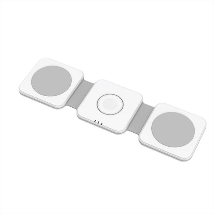 Tech-Protect - Tech-Protect 3-i-1 Magsafe Trådlös laddare iPhone/Apple Watch/AirPods- Vit