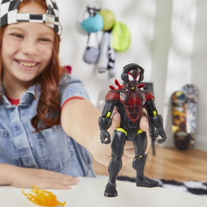 MIXMASHERS - MIXMASHERS Spider-Man 5 Inch Mixmashers Basic Figure Miles Morales