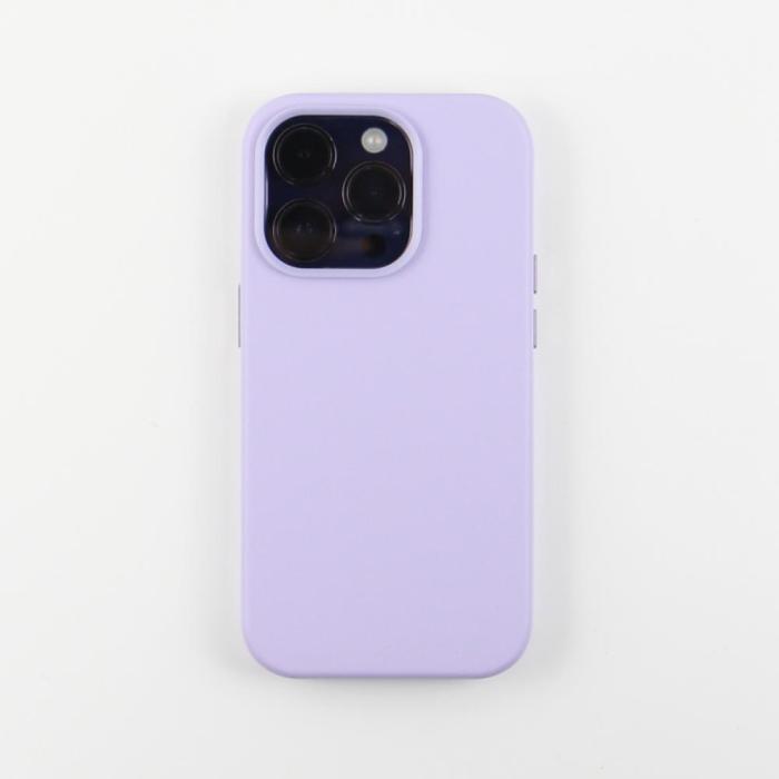 OEM - iPhone 13 Pro Max Skal Läder Magnetisk Lila