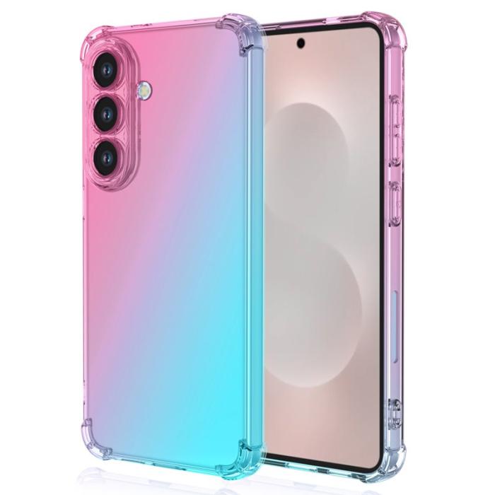 OEM - Mobilskal för Samsung Galaxy S26 Gradient TPU Anti-Drop - Rosa