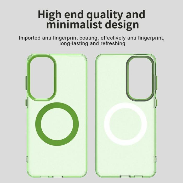 OEM - Mobilskal för Samsung Galaxy S26 Magnetiskt Anti Drop - Grön
