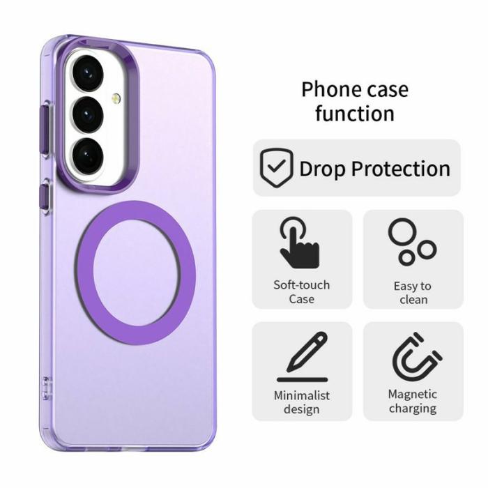 OEM - Mobilskal för Samsung Galaxy S26 Magnetiskt Anti Drop - Lila
