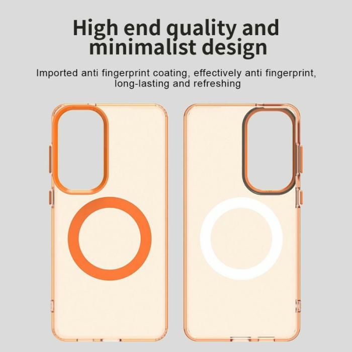 OEM - Mobilskal för Samsung Galaxy S26 Magnetiskt Anti Drop - Orange