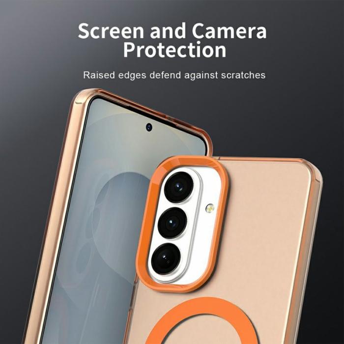 OEM - Mobilskal för Samsung Galaxy S26 Magnetiskt Anti Drop - Orange
