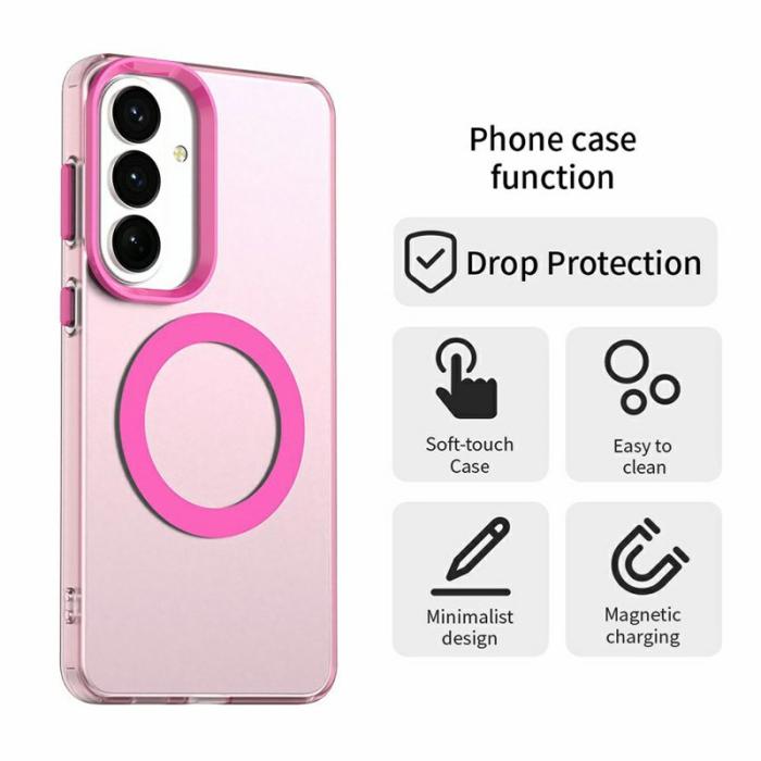 OEM - Mobilskal för Samsung Galaxy S26 Magnetiskt Anti Drop - Röd