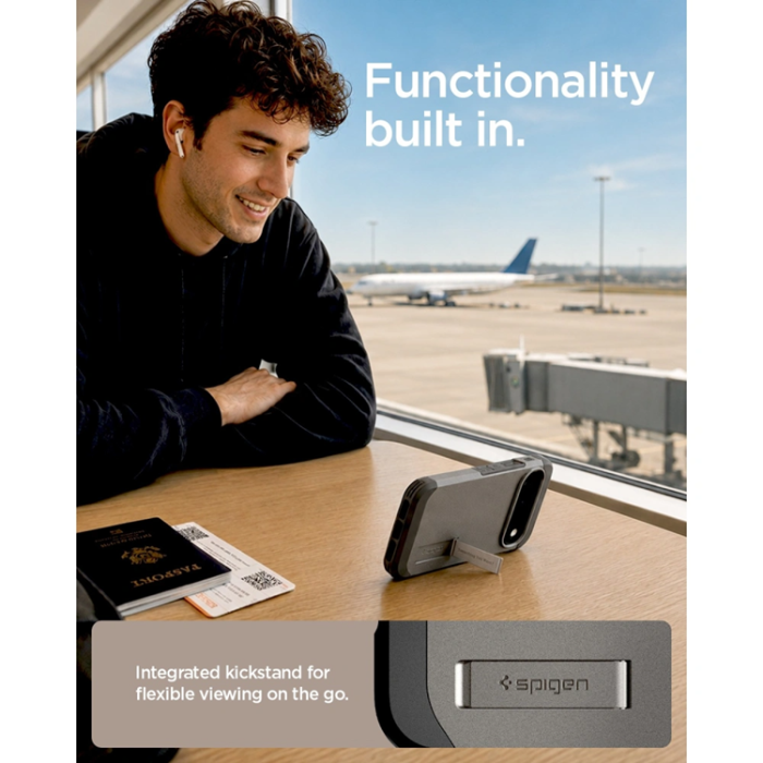 Spigen - Spigen Mobilskal För Google Pixel 11 Pro Magsafe Tough Armor - Gunmetal