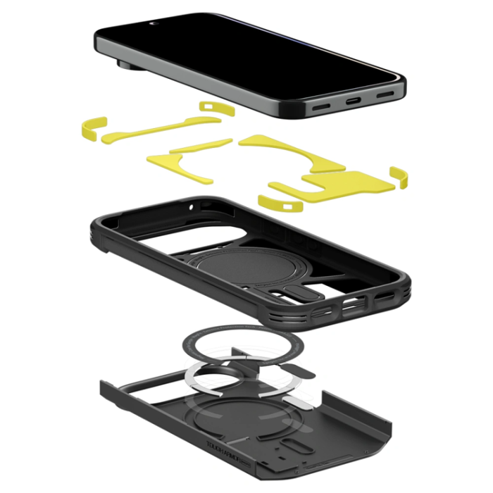 Spigen - Spigen Mobilskal För Google Pixel 11 Pro XL Magsafe Tough Armor - Svart