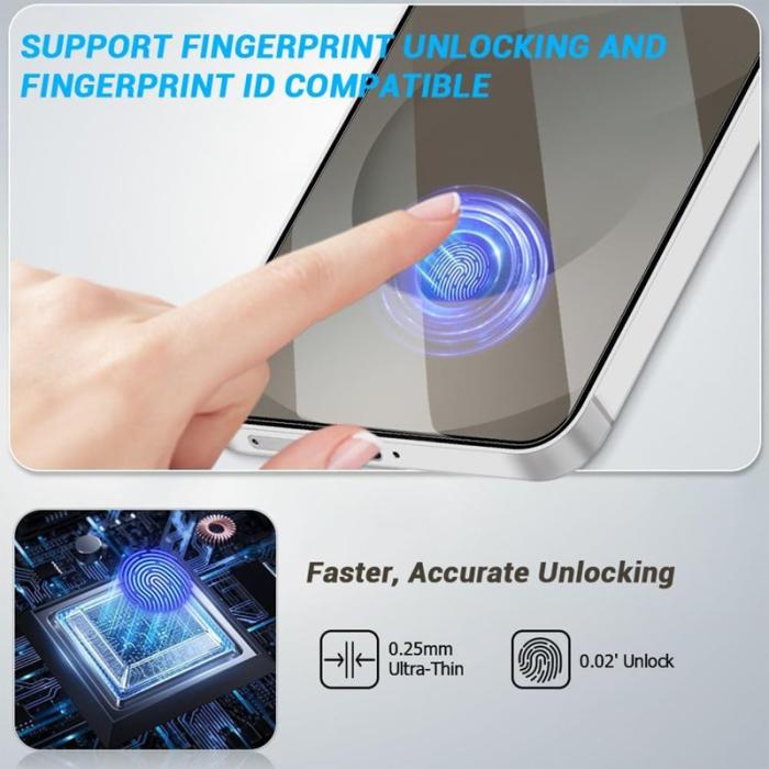 OEM - Skärmskydd för Samsung Galaxy S26 HD Fullskydd - Svart