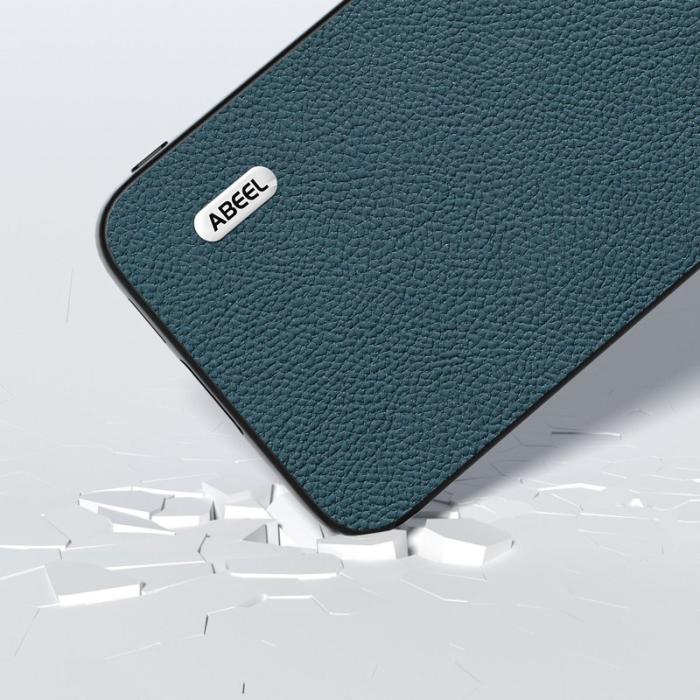 ABEEL - ABEEL Mobilskal till Samsung Galaxy S23 FE i Fin Äkta Läder - Grön