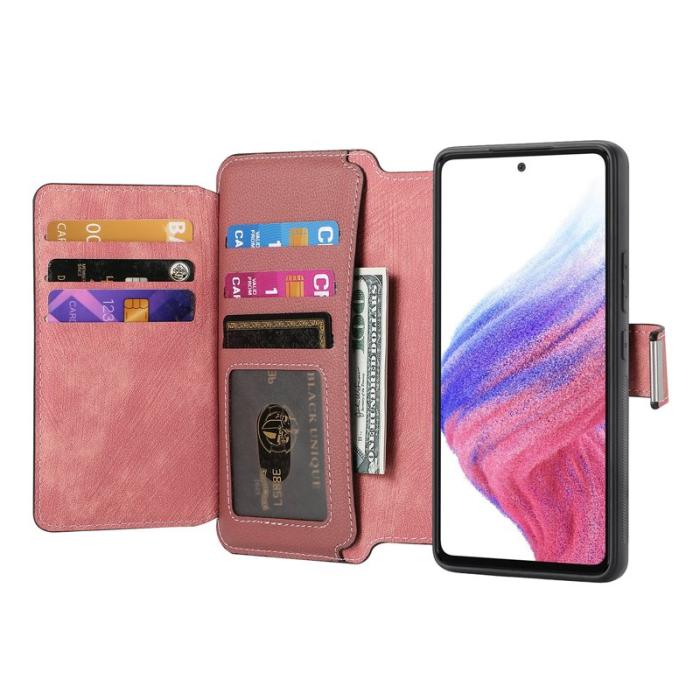 CASENEO - CASENEO Google Pixel 9a Plånboksfodral MW-02 Konstläder - Rosa