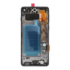 SpareParts - Galaxy S10 Skärm med LCD-display FixCell Renoveradde - Svart