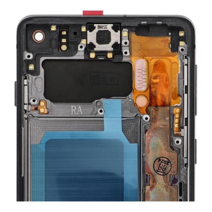 SpareParts - Galaxy S10 Skärm med LCD-display FixCell Renoveradde - Svart